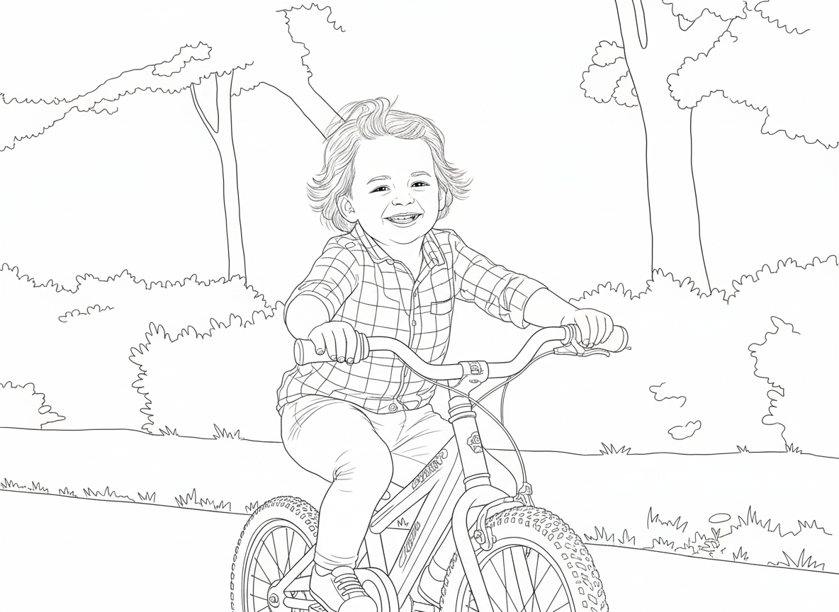 Coloring page: Kids Activity