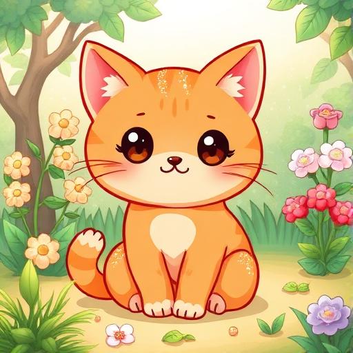 Kawaii – AI illustrated storybook