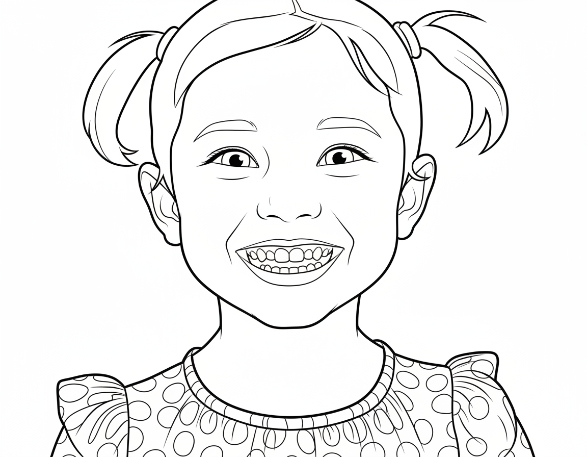 Bright Smile coloring page