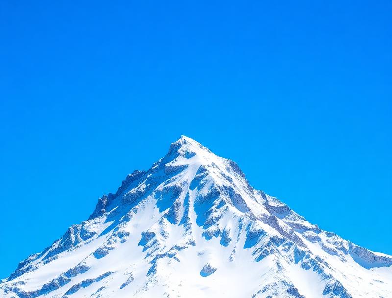 Original Snowy Peak