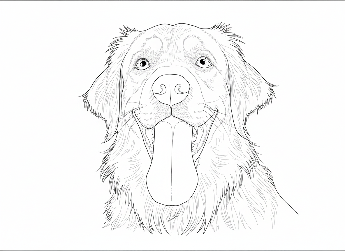 Coloring page: Pet Photo