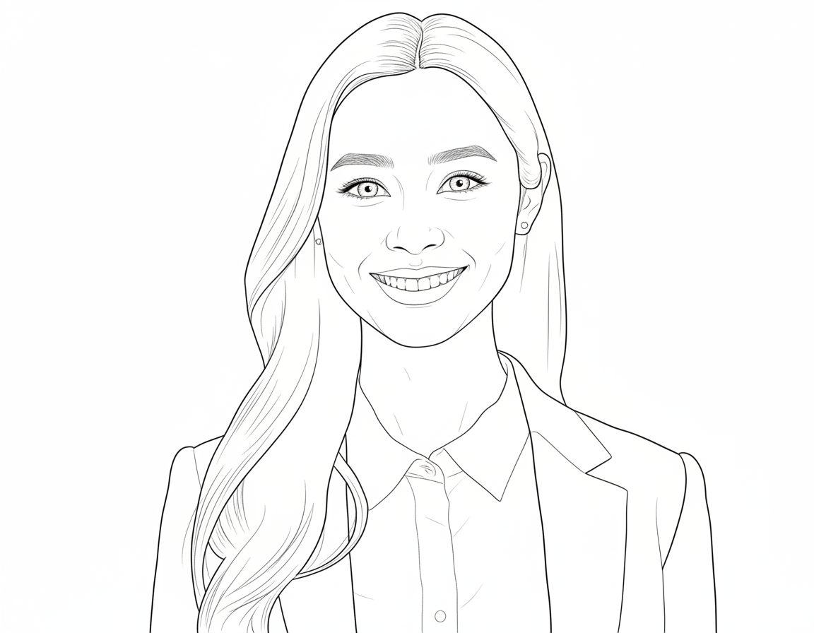Personal Portrait coloring page